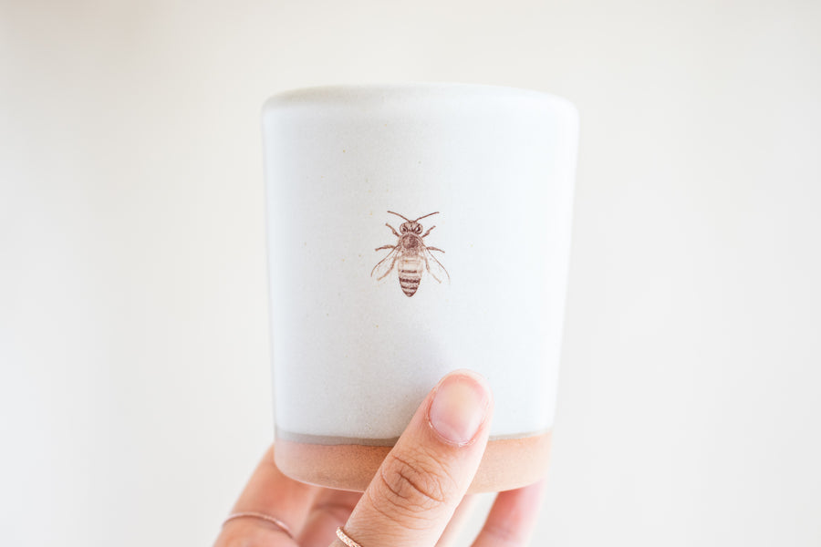Honeybee Tumbler | Cream