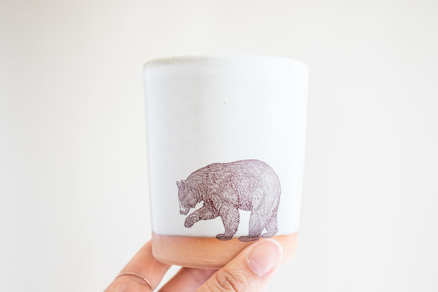 Bear Tumbler | Cream