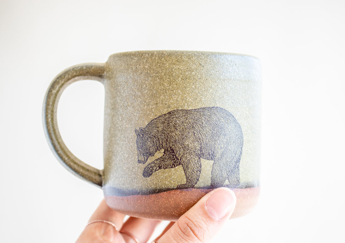Bear Mug | Moss