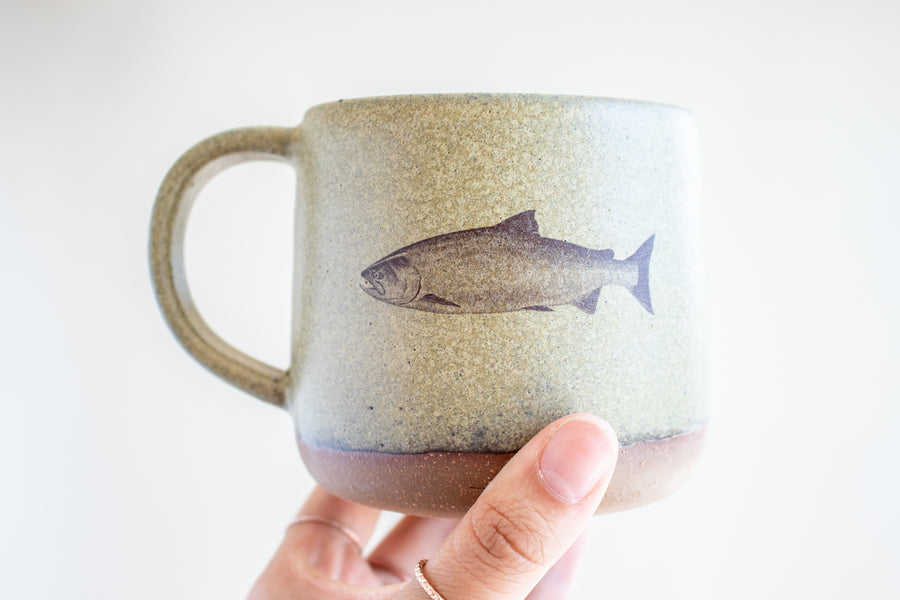 Salmon Mug | Green