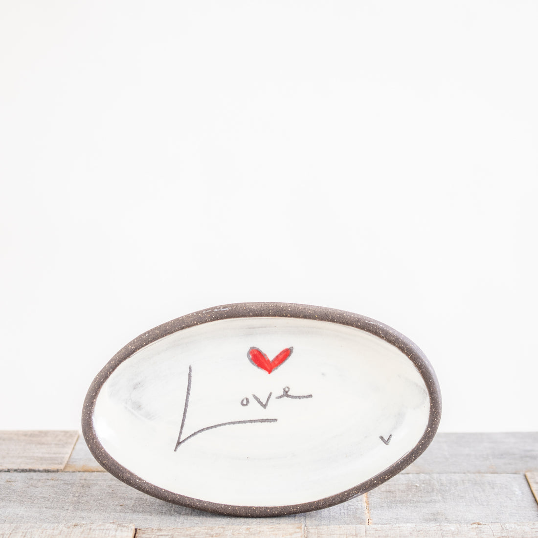 Oval Dish | Love (Word)