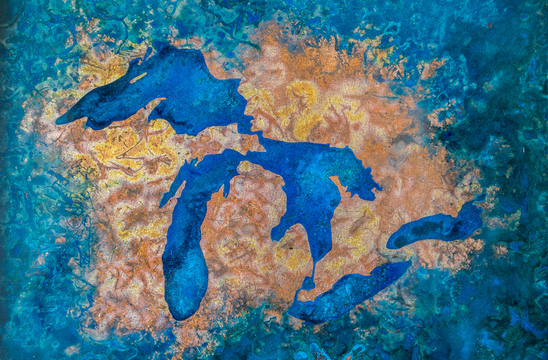 Great Lakes on Copper | 8x10