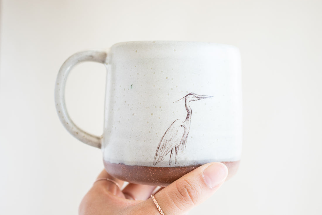 Heron Mug | Cream