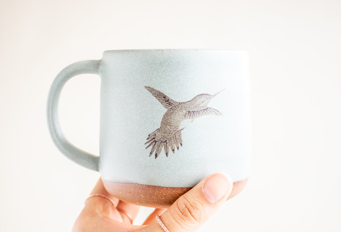 Hummingbird Mug | Slate