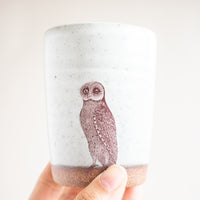 Owl Tumbler | Cream