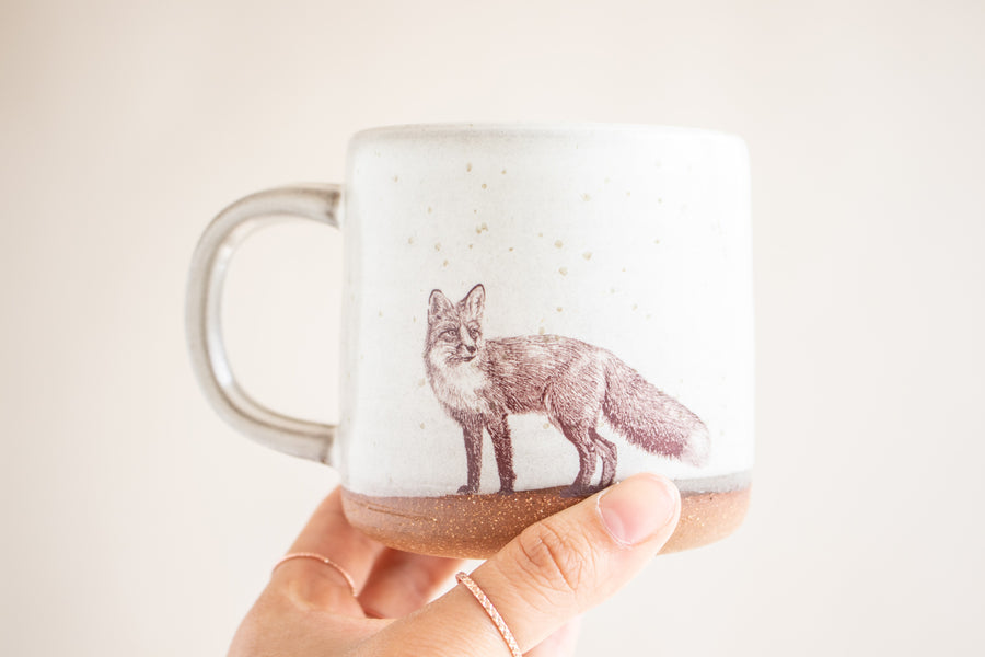 Fox Mug | Cream
