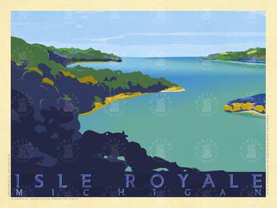 Isle Royale Print | 11x14