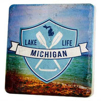 Michigan Lake Life Coaster - Artisan's Bench