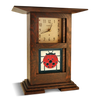 Motawi Ladybug with Border - 4x4 - The Artisan's Bench