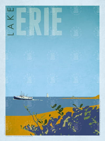 Lake Erie Bay Print | 11x14