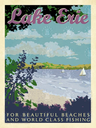 Lake Erie Print | 18x24