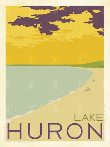 Lake Huron Beach Print | 11x14