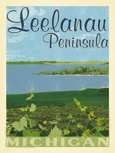 Leelanau Peninsula Print | 18x24