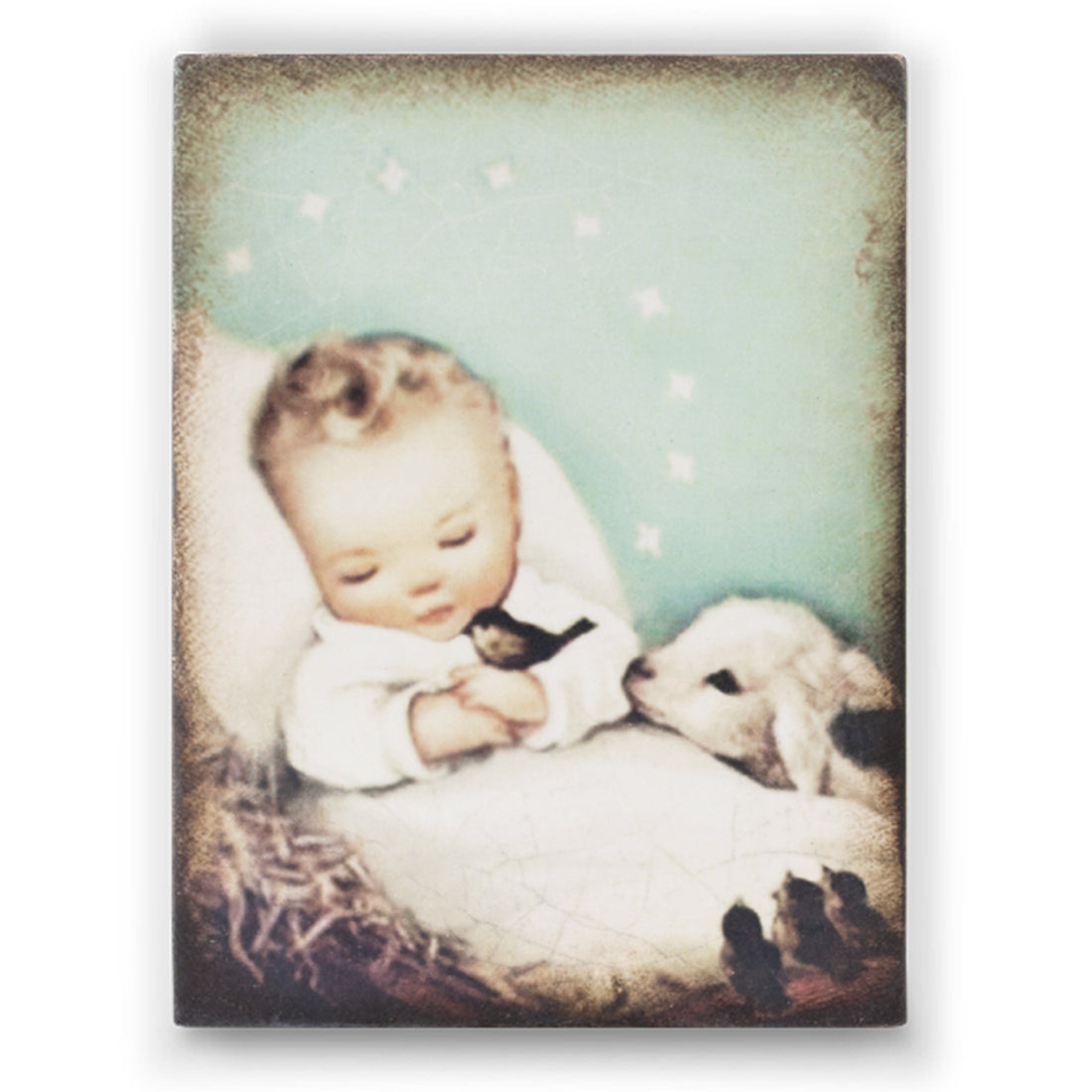 Little Lamb T361 (Retired) | Sid Dickens Memory Block