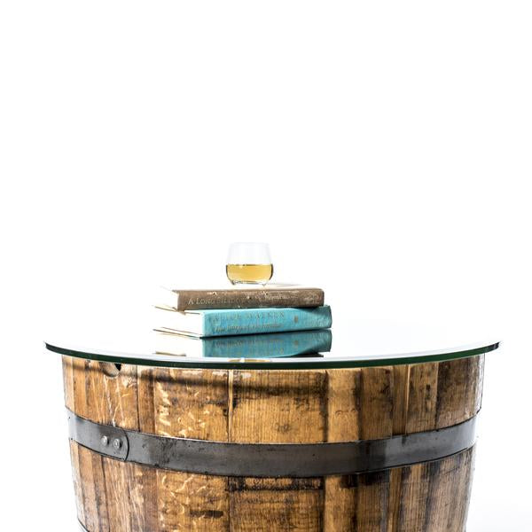 Whiskey Barrel Oak Coffee Table | Local Pick-up Only