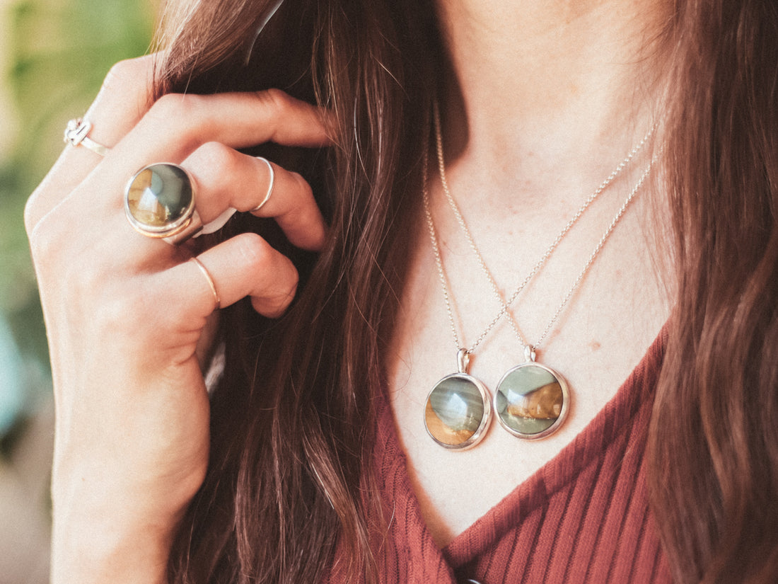 Size 7 | Blue Mountain Jasper Ring