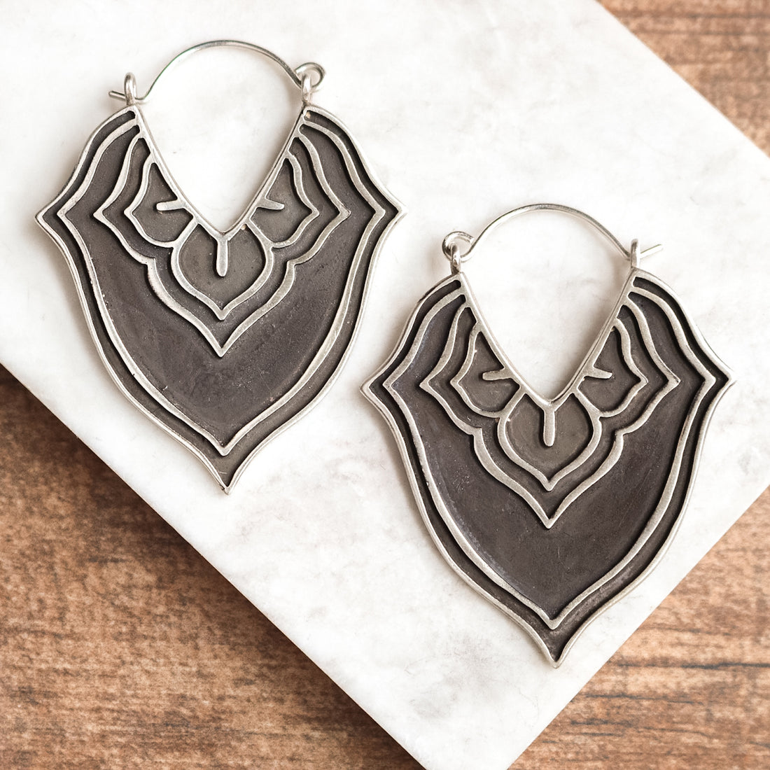 Evelyn Silver Earrings