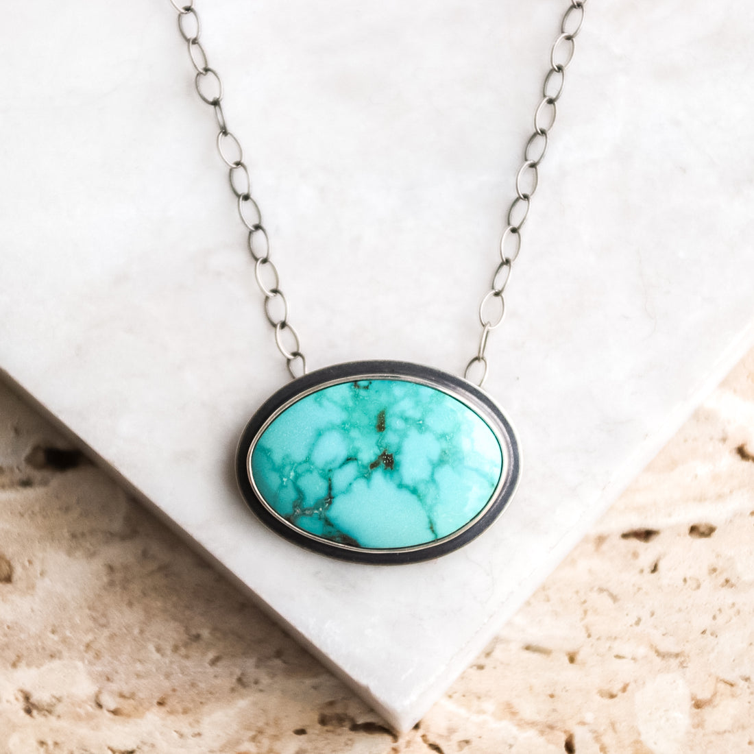 Carico Lake Oval Necklace no.1