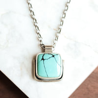 Cloud Mountain Turquoise Necklace