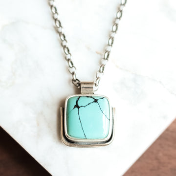 Cloud Mountain Turquoise Necklace