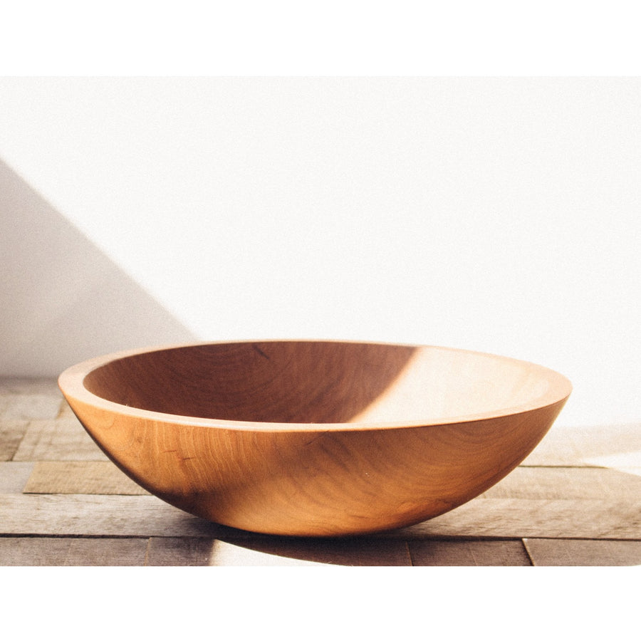 Cherry Wood Bowl | 12"