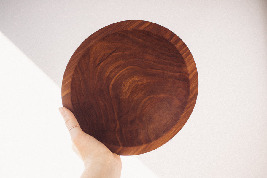 Cherry Wood Bowl | 9"