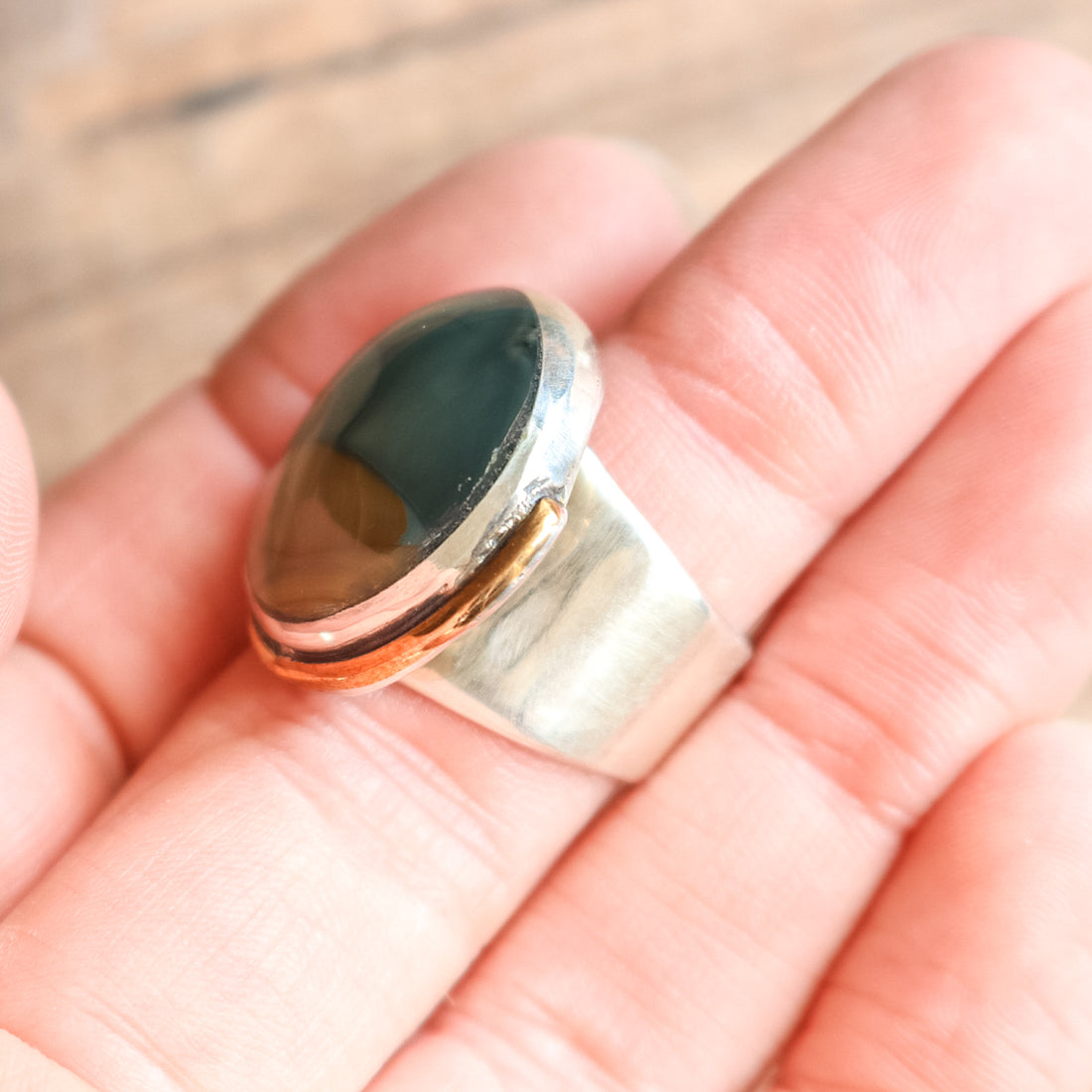 Size 7 | Blue Mountain Jasper Ring