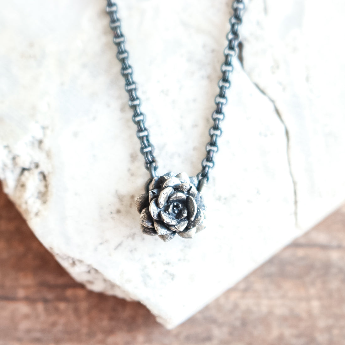 Simple Succulent Necklace