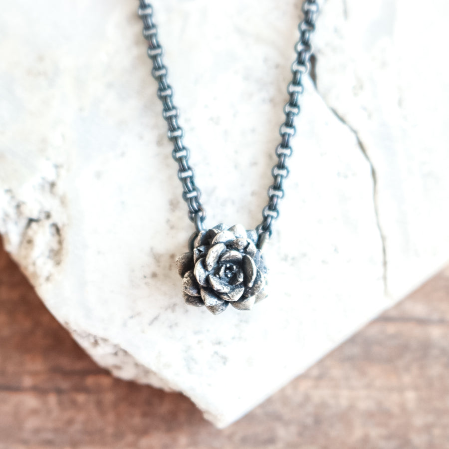 Simple Succulent Necklace