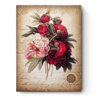 RLE18-03 Peony Bouquet (Retired) | Limited Sid Dickens Memory Block
