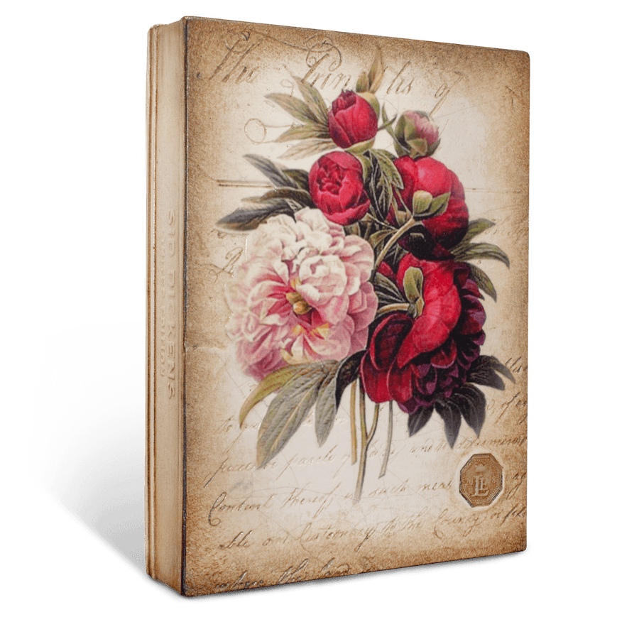 RLE18-03 Peony Bouquet (Retired) | Limited Sid Dickens Memory Block