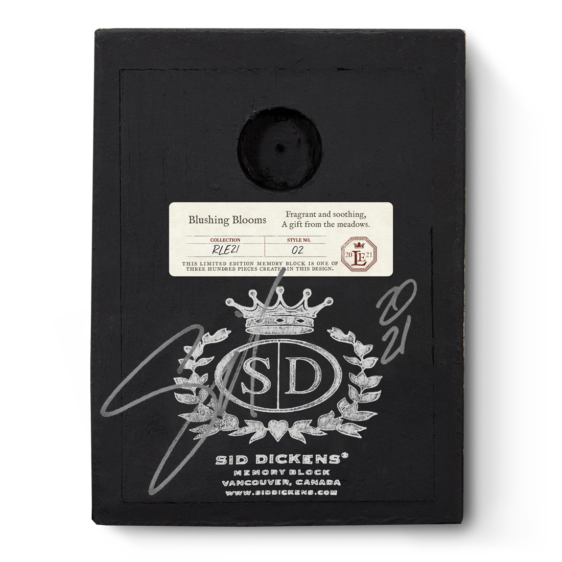 RLE21-02 Blushing Blooms | Limited Sid Dickens Memory Block