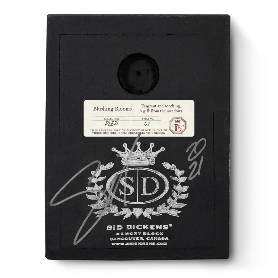 RLE21-02 Blushing Blooms | Limited Sid Dickens Memory Block