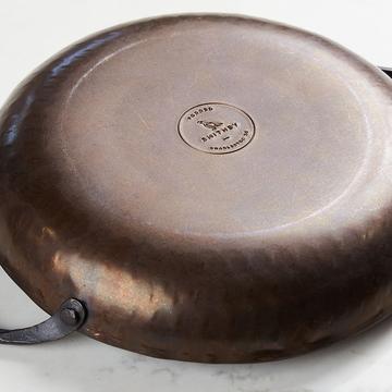 12" Carbon Steel Round Roaster Pan