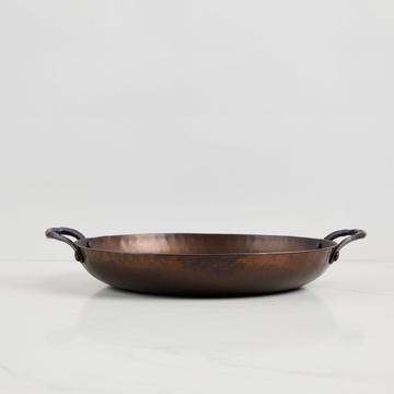 12" Carbon Steel Round Roaster Pan