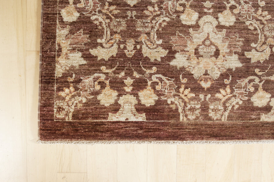 Peshawar Damask Design Rug (8895) - Artisan's Bench