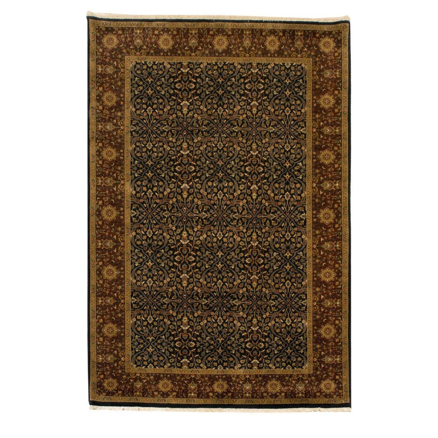 4'7" x 7'1" | Navy Ferrahan | Wool | 9849