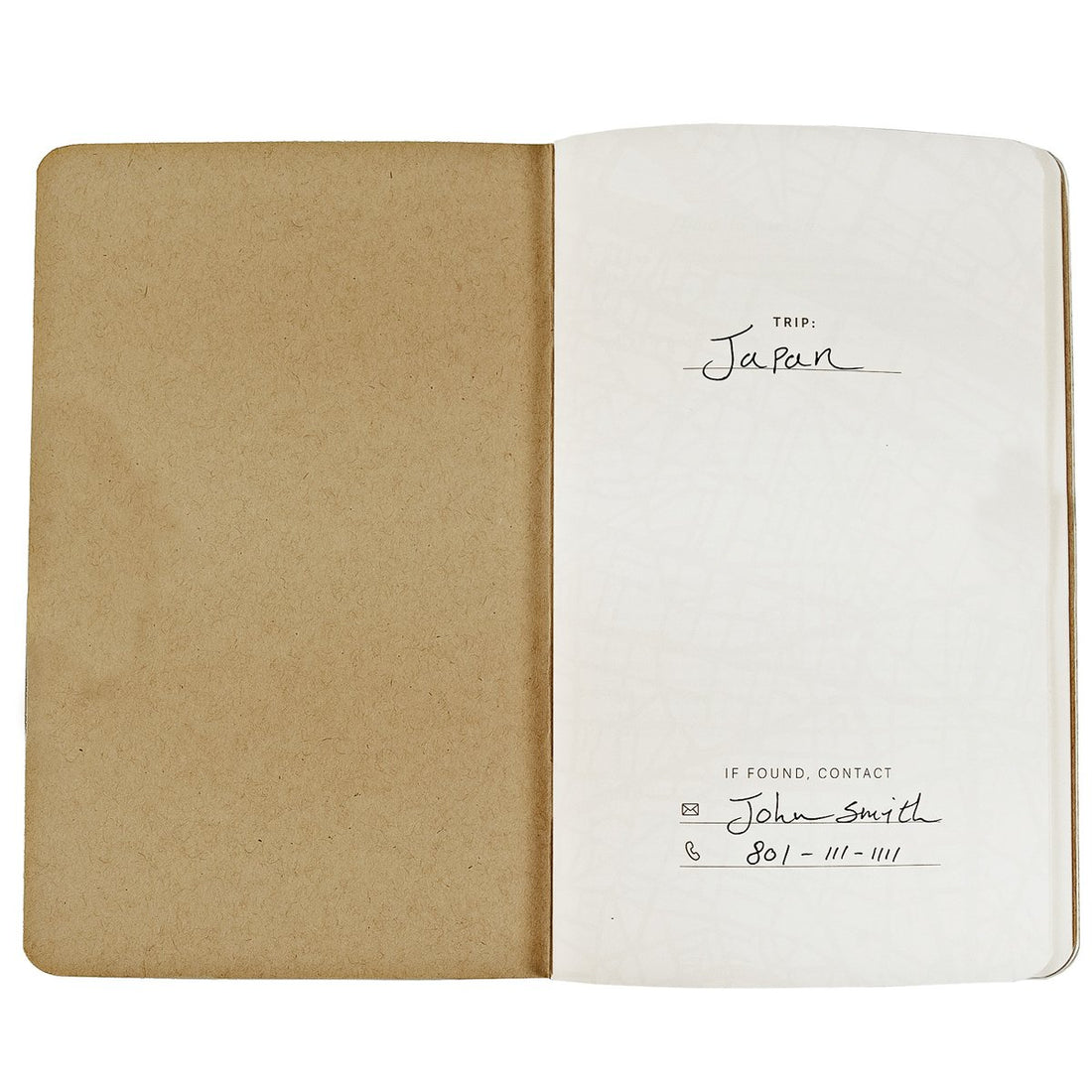 Globetrotter Travel Journal | Saddle Brown