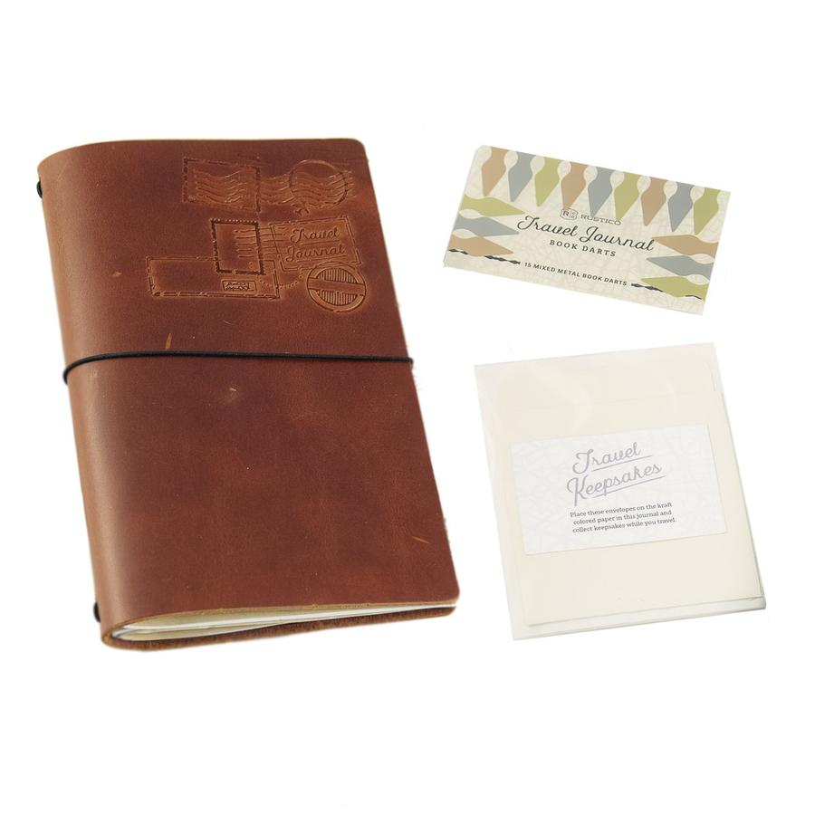 Globetrotter Travel Journal | Saddle Brown