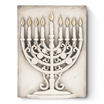 Hanukkah Menorah SP12 (Retired) | Sid Dickens Memory Block