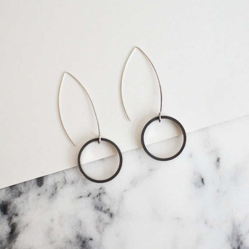 Circle Hoop Earrings