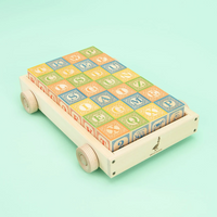 Classic ABC Blocks w/ Wagon