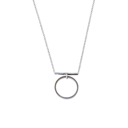 Circle Bar Necklace