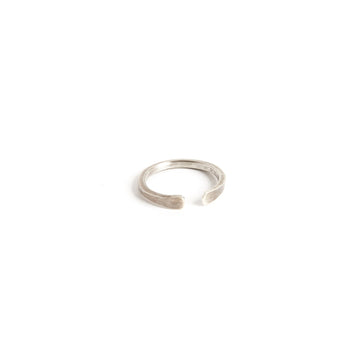 Size 8.5 | Silver Classic Cuff Ring