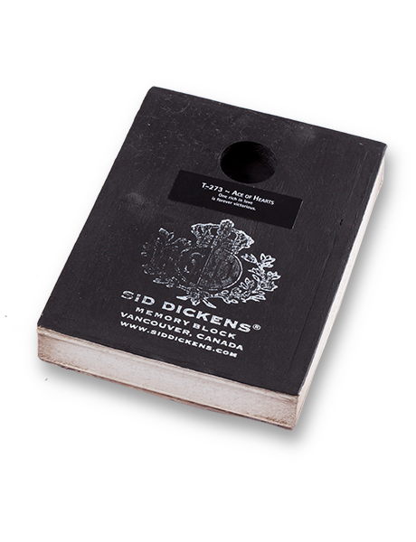 Ace of Hearts T273 | Sid Dickens Memory Block - Artisan's Bench