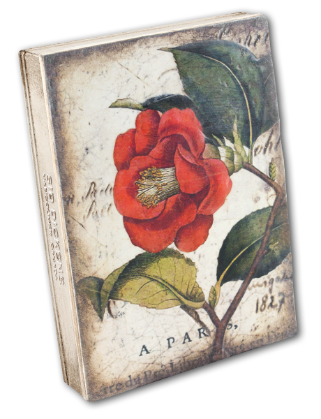 Red Camellia T404 (Retired) | Sid Dickens Memory Block