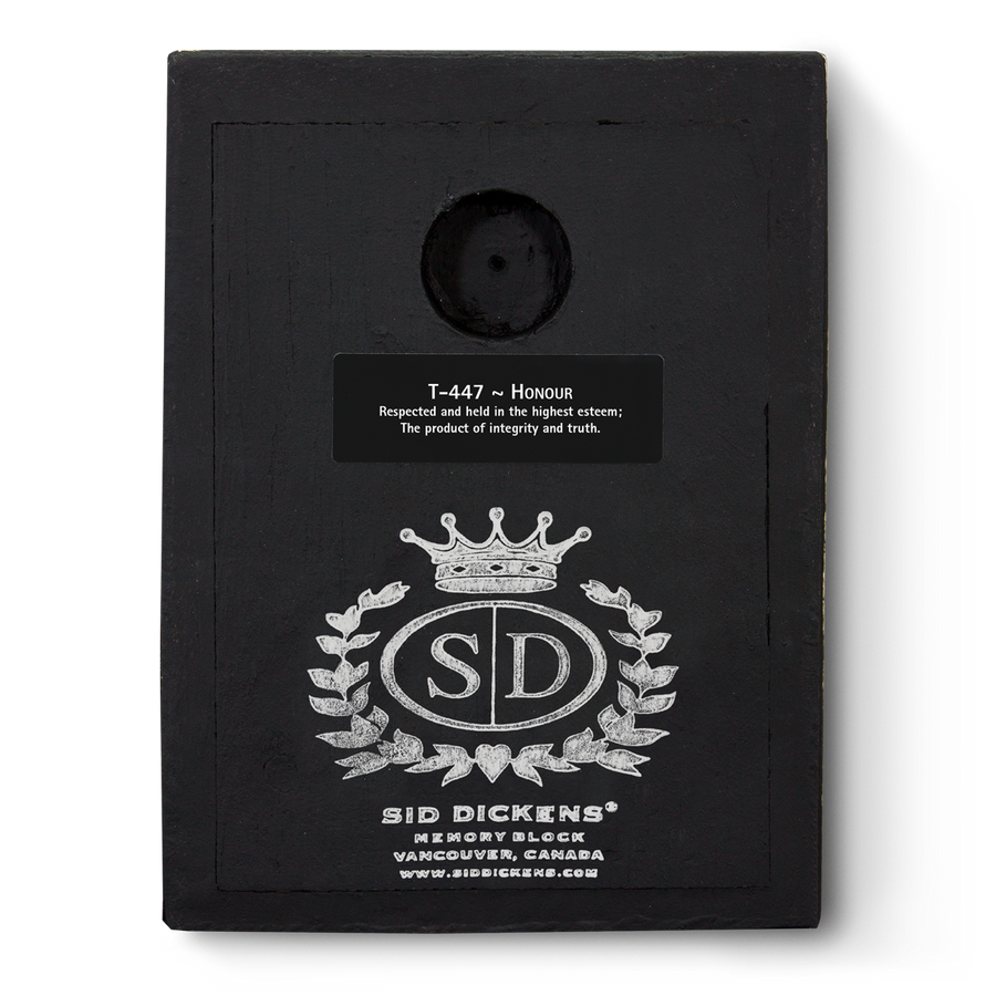 Honour T447 (Retired) | Sid Dickens Memory Block