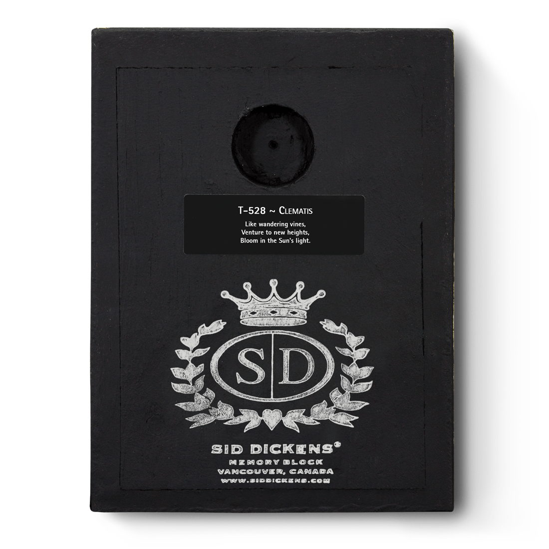 Clematis T528 | Sid Dickens Memory Block