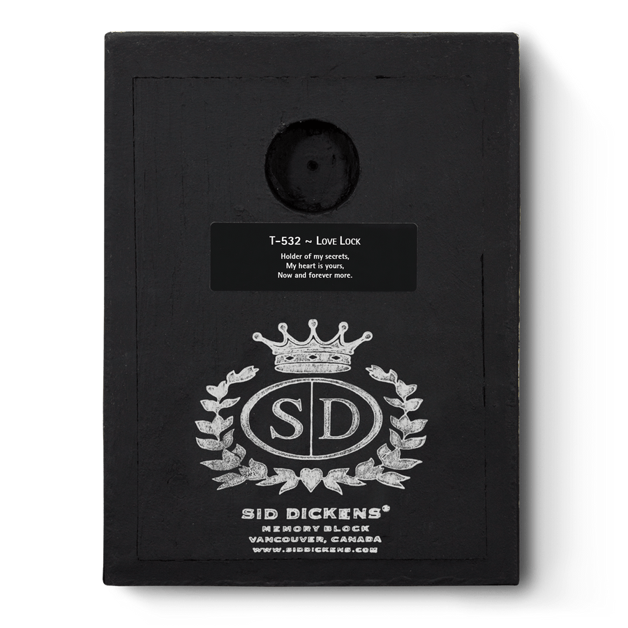 Love Lock T532 | Sid Dickens Memory Block