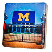 Michigan Stadium Gates Coaster - Artisan's Bench